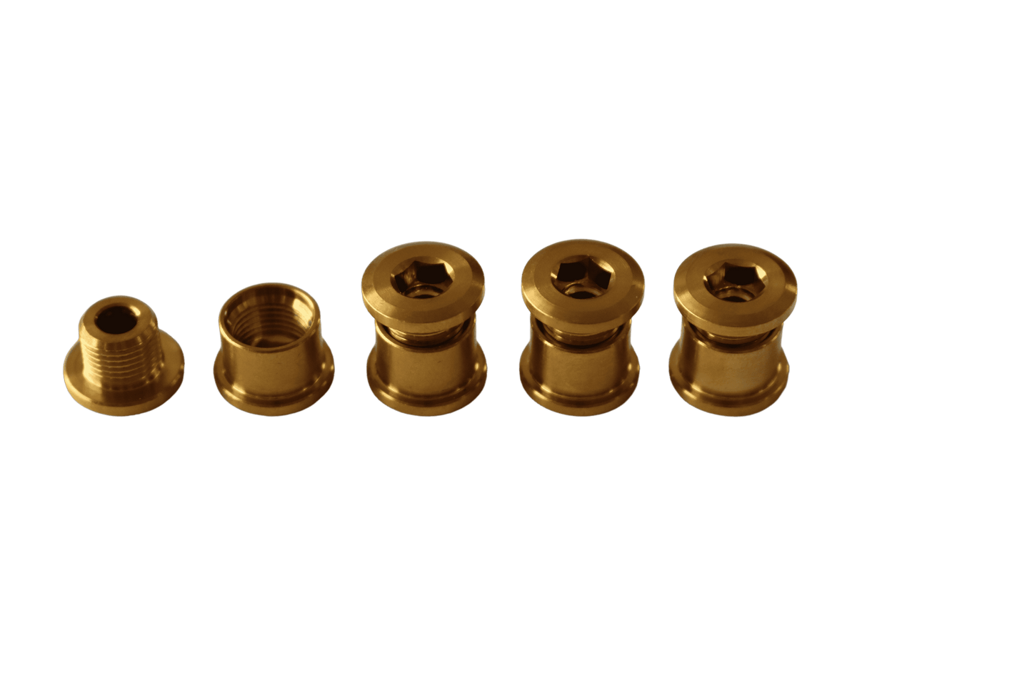 Chainring Bolts Gold