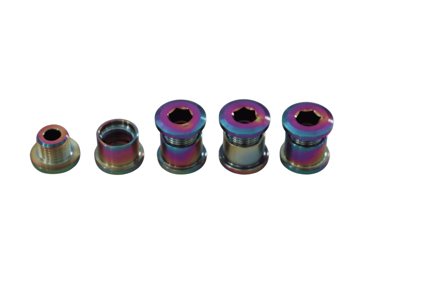 Chainring Bolts Rainbow