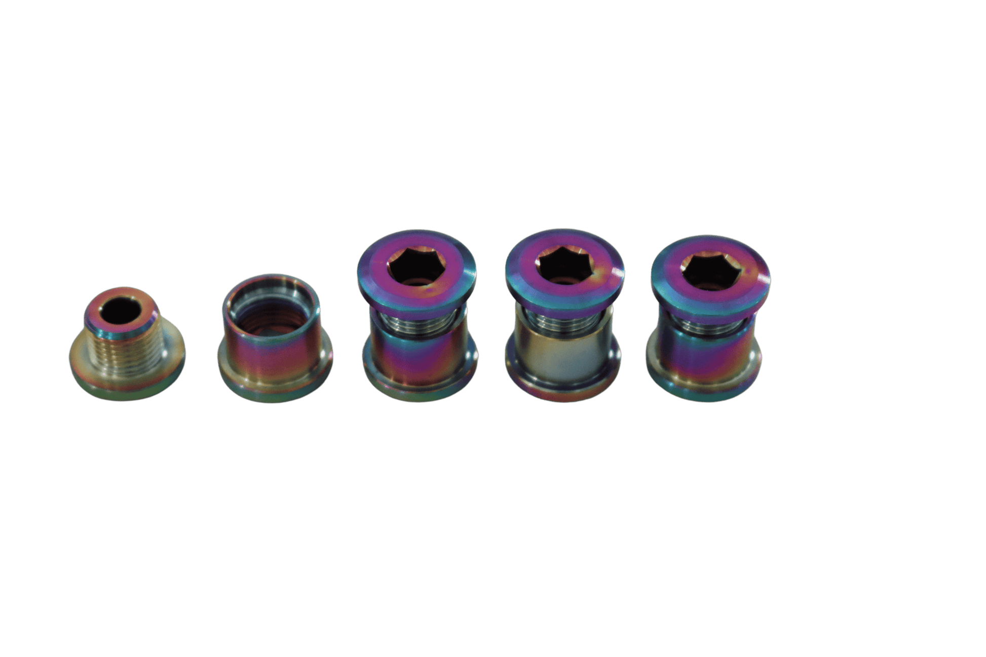 Chainring Bolts Rainbow