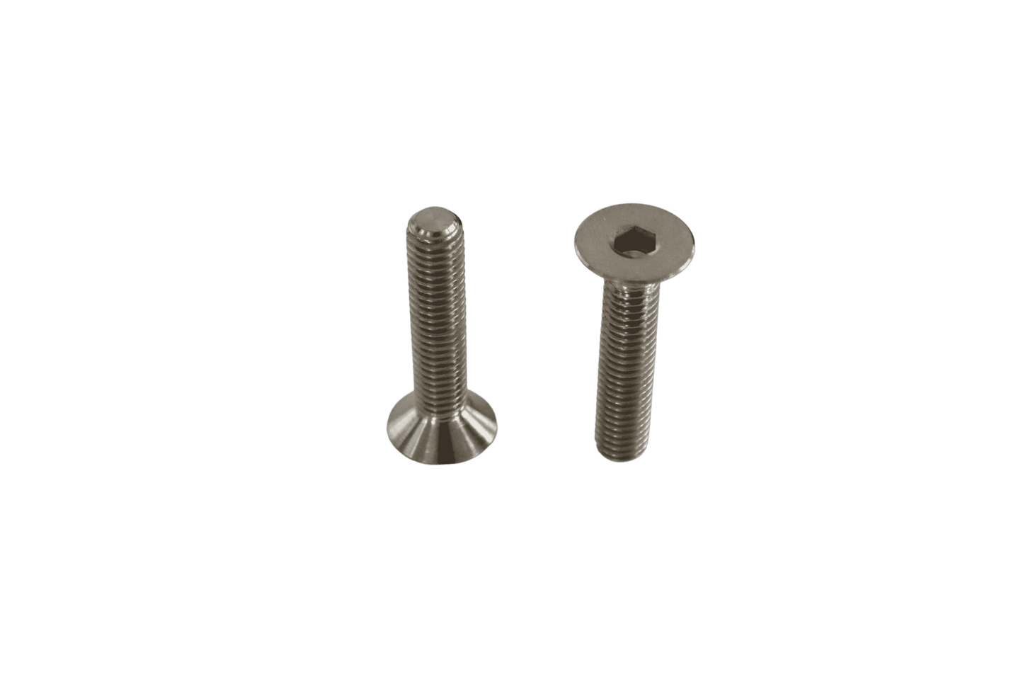 Top Cap Countersunk Silver